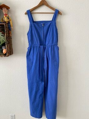 Jen’s Pirate Booty Blue Zip-Up Jumpsuit. L.